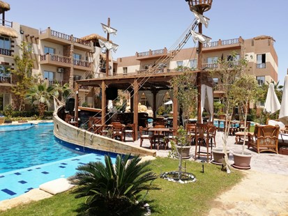 Studio-Apartment im Jungle Resort-Magawish-Hurghada-Aegypten